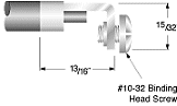 Right Angle Flag Terminal, projection welded