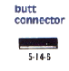 Butt Connectors Wire Range 16-14